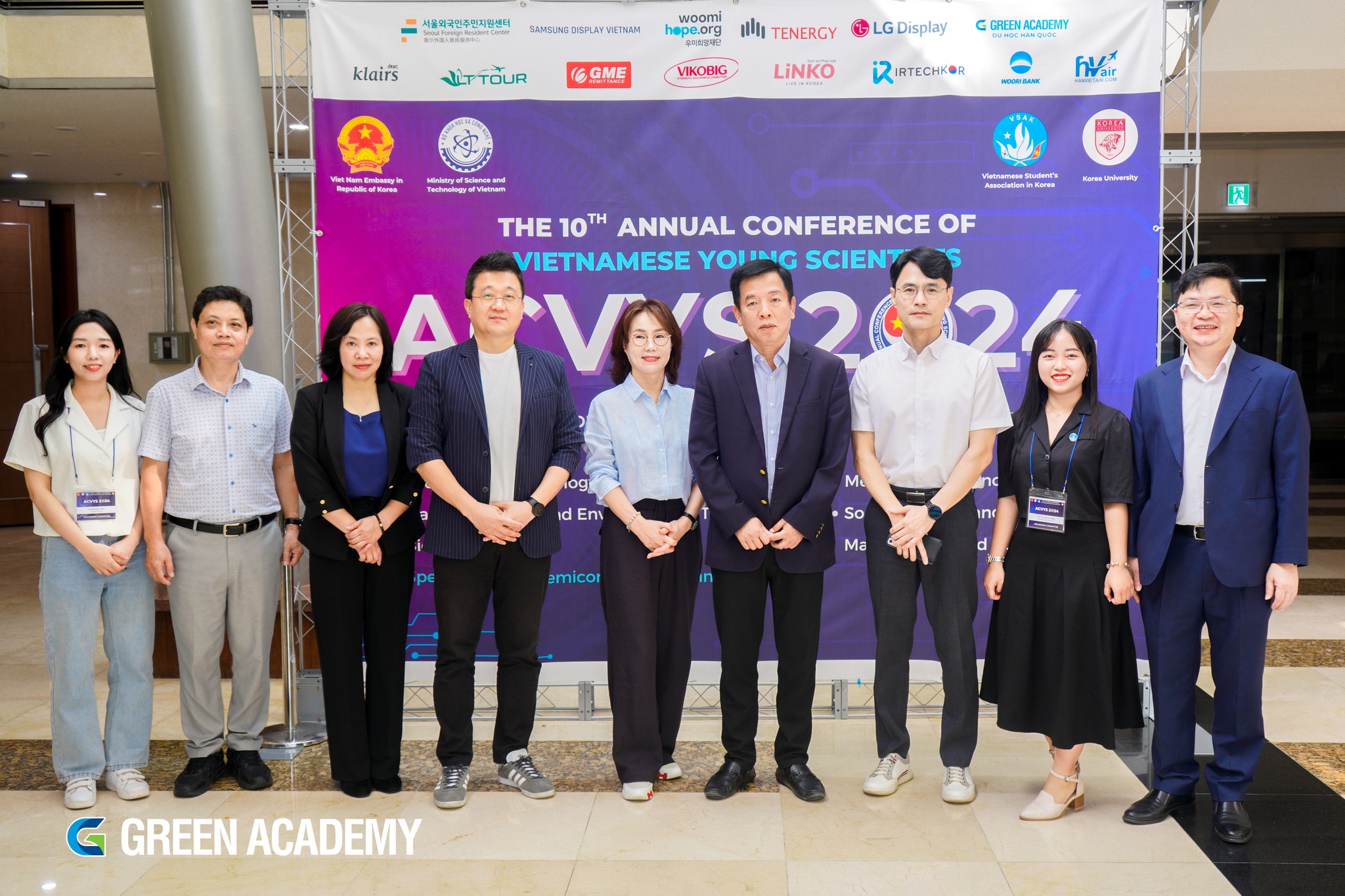 [VSAK] GREEN ACADEMY TÀI TRỢ HỘI THẢO CÁC NHÀ KHOA HỌC TRẺ VIỆT NAM TẠI HÀN QUỐC LẦN THỨ X